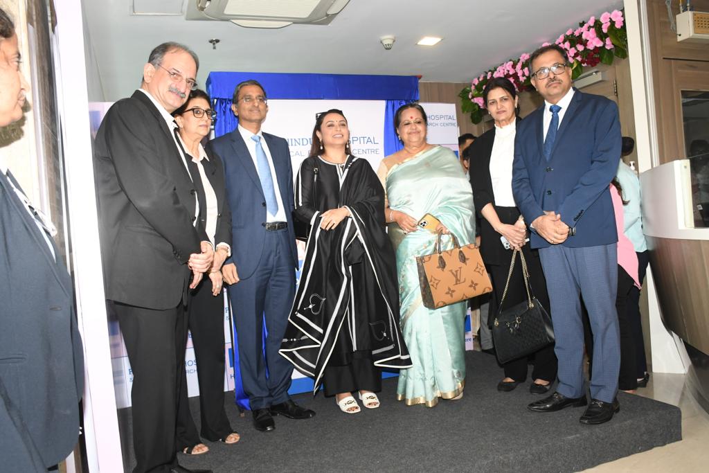 Rani Mukherjee was spotted at the inauguration of the Centre of Excellence for Mother and Child Care at PD Hinduja Hospital in Khar